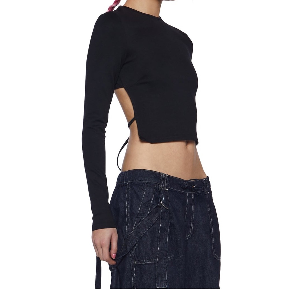 NWT Edikted Pixy Open Back Top